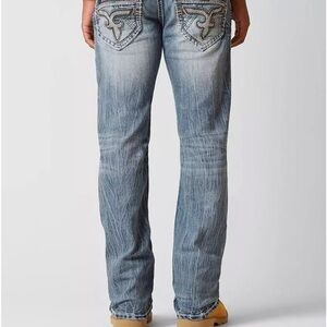 Rock Revival Derlin Slim Boot Stretch Jean s Men Size 28